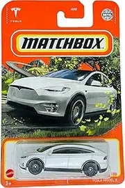 Matchbox 2022 - Tesla Model X - White - 59/100