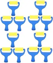 16pcs Graffiti Sponge Brush Sponge Brushes for Crafts Paint Accessories for Painting Supplies for Diy Craft Drawing Tools Stamps Rollers for Plastic