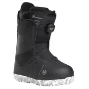 Nidecker Micron BOA Youth Snowboard Boots, Black, K3
