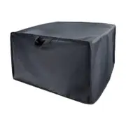 Printer Dust Cover Oxford Cloth Easy to Store Black Protector Practical Premium Foldable Printer Accessories Water Resistant 46cmx38cmx21cm