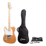Casino TL-Style Left Handed Electric Guitar Set (Natural Gloss)