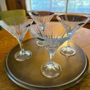 Shannon Crystal Designs Ireland Crystal Martini Glass Ingrid Czech Republic 4
