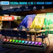 240W Moving Head Dj Light Bar Led/Wash/Beam/Strobe Lights with 12Effect Lighting
