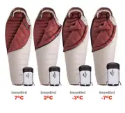 Naturehike Snowbird Camping Winter Duck Down Sleeping Bag Ultralight Warm Mummy