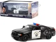 2006 DODGE CHARGER POLICE CHP "THE ROOKIE" TV SERIES 1/43 MODEL GREENLIGHT 86634