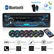 Car Stereo Radio Bluetooth Audio MP3 Player 1DIN In-Dash USB AUX Non-CD 60W x4