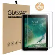 2 Pcs Screen Protector for New iPad 9.7 (2018/2017) / iPad Air 2 / iPad