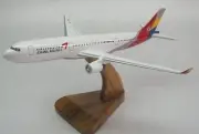 A-330 Asiana Air Airbus A330 Airplane Wood Model Free Shipping Big