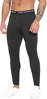 [SS COLOR FISH] Men Compression Pants Athletic Baselayer Workout Legging Running Tights for Men