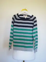 Size 7 Kid's "Fox & Finch" Gorgeous Stripe Jumper. Brand New. Bargain Price.