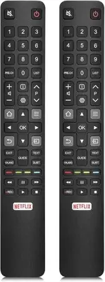 (Pack of 2) Universal Remote Control RC802N for TCL Smart Android TVs FFALCON