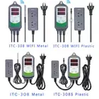 Inkbird Temperature Controller Thermostat ITC-308 Heat Cool Brewing Fridge 240V