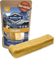 KUKUJE Himalayan Cow Milk Dog Chews 1 Piece 100% Natural Dental Treats for Dogs Delicious Long Lasting Cheese Treat Cleans Teeth Source of Protein & Calcium – 129 Grams XL