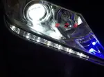 (車之房) 2012 七代 NEW CAMRY HYBRID LEXUS式樣7顆燈車美式大燈 白天燈 日行燈