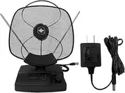 YeCeny Amplified Indoor Digital TV Antenna – Best Powerful Amplifier, Signal Booster & Has up to 200+ Miles Range, Support 8K 4K 1080P VHF&UHF HD Free Local Channels Support All Tvs.