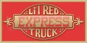 DODGE LIL RED EXPRESS TRUCK GRAPHIC VINTAGE SIGN REMAKE ALUMINUM SIZE OPTIONS
