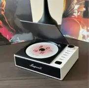Portable CD Player Walkman Bluetooth Speaker Vintage CD Disk Album Player