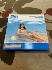 BRAND NEW IN BOX. Open Water Swim Designer Lounge Chair With Cup Holder Float
