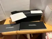 Empty CHANEL Sunglasses Eyeglass Box EMPTY 2 BOOKLETS, EYE GLASS WIPE CHANEL