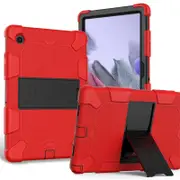 Catzon Samsung Tablet Case For Galaxy Tab A8 10.5inch 2021 (SM-X200/SM-X205/SM-X207)-RedBlack