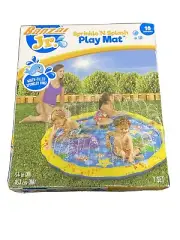 Banzai Inflatable Sprinkle 'N Splash Kiddie Play Mat Water Pool Sprayer NEW !!!