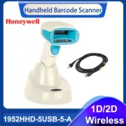 Honeywell Xenon 1952h 2D USB Cordless Barcode Scanner w/ Cable 1952HHD-5USB-5-A