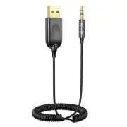 BK07 Bluetooth Car Kit, Wireless Receiver for Handsfree Talking and Music Str...