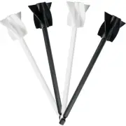 4PCS Epoxy Mixer Attachment for Any 1/4" Drill,Reusable Plastic Paint Mixer ko=