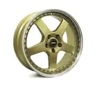 To Suit VW T-ROC WHEELS PACKAGE: 19x8.5 19x9.5 Simmons FR-1 Gold and Falken T...