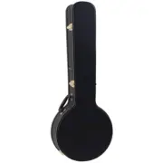 Guardian CG-016-J Flat Top Hardshell Banjo Case, Black
