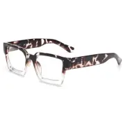 Square Reading Glasses, Blue Light Blocking Computer Reader for Women Men Readin