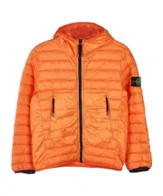 Long-sleeved hooded cotton-padded suit 8Y,14Y,12Y,10Y orange