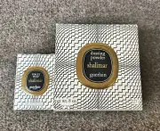 2Ps NEW GUERLAIN SHALIMAR DUSTING POWDER 8 OZ/227 gr & TOILET SOAP 3.5 Oz/100 gr