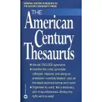 THE AMERICAN CENTURY THESAURUS
