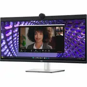 Dell P3424WEB 34" Class Webcam WQHD Curved Screen LED Monitor - 21:9 - 34.1" Viewable - In-plane Switching (IPS) Technology - LED Backlight - 3440 x