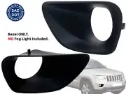 2011 2012 2013 Jeep Grand Cherokee Fog Light Bezel Laredo Limited Overland PAIR (for: Jeep)