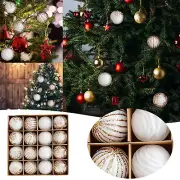 Christmas Decorative Ornament Set Party Hanging Baubles For Christmas Tree