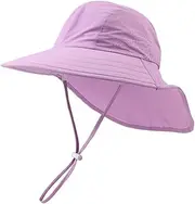 [Yuoahcn] Baby Dinosaur Sun Hat Toddler Boys Beach Hats Breather Quick Dry Kids Bucket Cap UV Protection Swim Hat for Girl 0-4Y