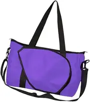 Badminton Racquet Bag Tennis Tote for Adults Lightweight Versatile Tennis Bag with Adjustable Strap for Weekend Fitness