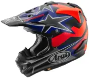 Arai VX-Pro4 MX Helmet - Stars & Stripes - Black Frost - Large