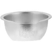 Kitchen Sink Strainer Drain Basket Stainless Steel Rice Bowl