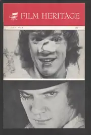 MAG: Film Heritage Vol. 7 #4 Summer 1972-"Clockwork Orange"-Stanley Kubrick-F...