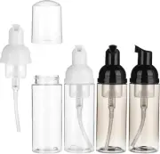 4Pcs Foam Pump Bottle 60Ml/2Oz Clear Empty Foam Soap Dispenser Pump Plastic Soap