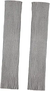 [yuksok] Women's Knit Leg Warmers Footless Socks Yoga Leg Warmers Boot Socks Stockings Winter Warm for Living Room Outdoor Yoga