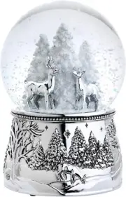 Reed & Barton North Pole Bound Christmas Snowglobe