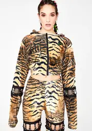 [ESQAPE] Connected Tiger Hoodie