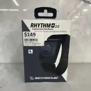 Scosche Rhythm+ 2.0 RTHM2.0-SP5 Waterproof Armband Heart Rate Monitor Brand New