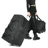 在飛比找樂天市場購物網優惠-免運 拉桿包旅行袋男大容量可擴展折疊牛津布防水手提短途女學生