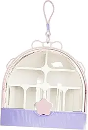 Silkworm Breeding Box Small Animal Nesting Box Incubator Observation Cabin Silkworm Hatching Holder Small Pets Nursery Box, Purple