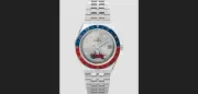Timex x Peanuts Q TW2W83300 Red Car Snoopy Woodstock GMT 38mm Stainless Steel